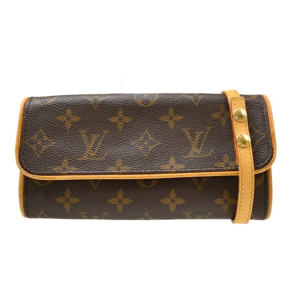 Louis Vuitton Twin Monogram Canvas Brown Canvas Handbag